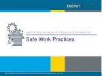 Safe Work Practices - slide 1