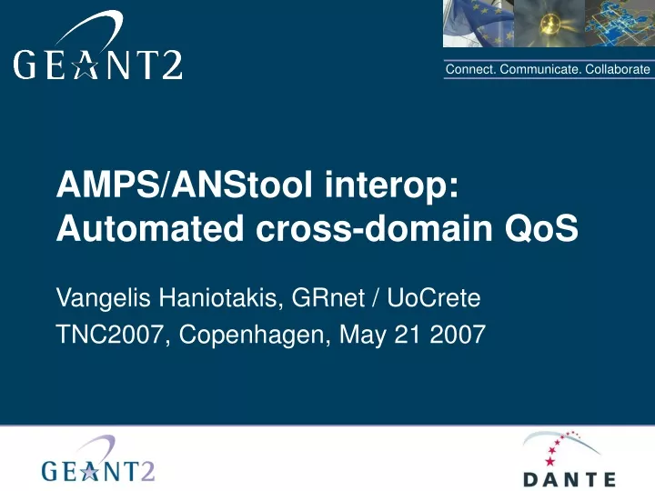 amps anstool interop automated cross domain qos