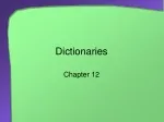 Comprehensive Guide: ADT Dictionary Specifications Discussed - slide 1