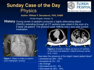 Sunday Case of the Day