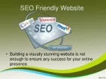 Building SEO-Friendly Websites for Enhanced Online Presence and Visibility - slide 1