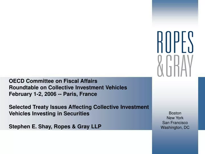oecd committee on fiscal affairs roundtable