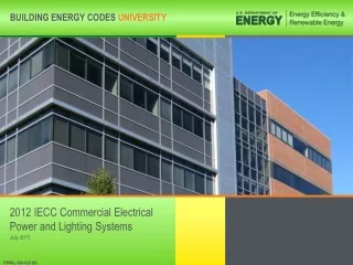 2012 IECC Commercial Electrical Power and Lighting Systems