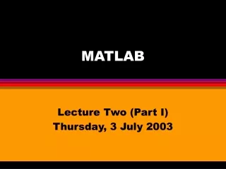 MATLAB