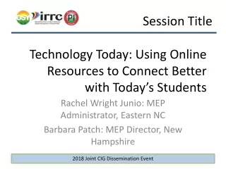 Technology Today: Using Online Resources to Connect Better with Today’s Students