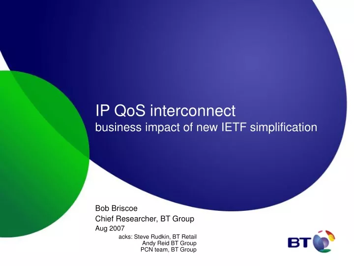 ip qos interconnect business impact of new ietf simplification