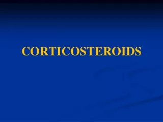 CORTICOSTEROIDS