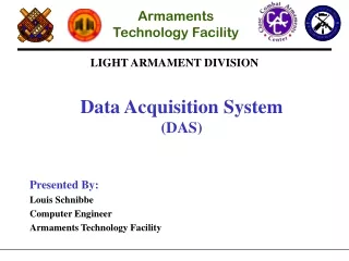 Data Acquisition System (DAS) Presented By: Louis Schnibbe Computer Engineer