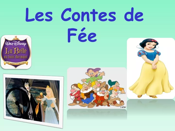 les contes de f e