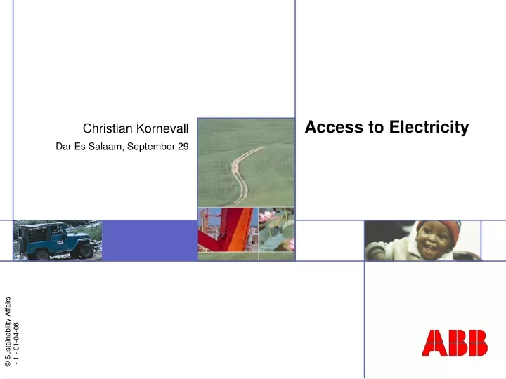 access to electricity