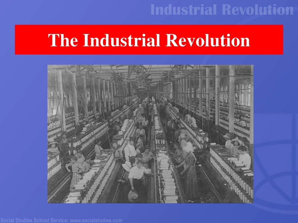 PPT - The Industrial Revolution PowerPoint Presentation, free download ...