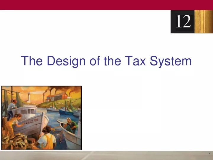 the design of the tax system