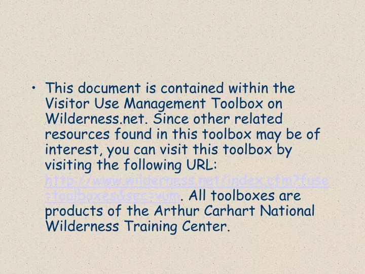 this document is contained within the visitor