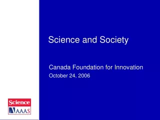 Science and Society