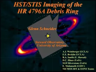 HST/STIS Imaging of the HR 4796A Debris Ring