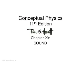Conceptual Physics 11 th  Edition