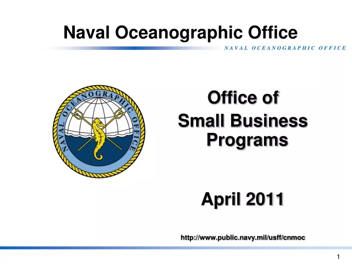 naval oceanographic office