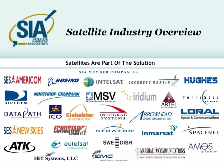 satellite industry overview