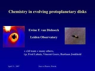 Chemistry in evolving protoplanetary disks