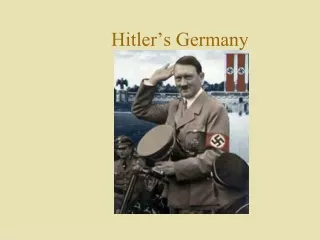 Hitler’s Germany