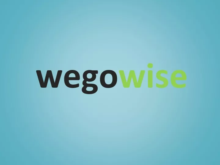 wego wise