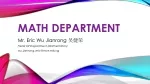 Mathematics Enrichment Programme for High-Ability Students - slide 1