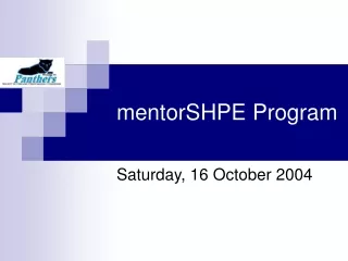 mentorSHPE Program