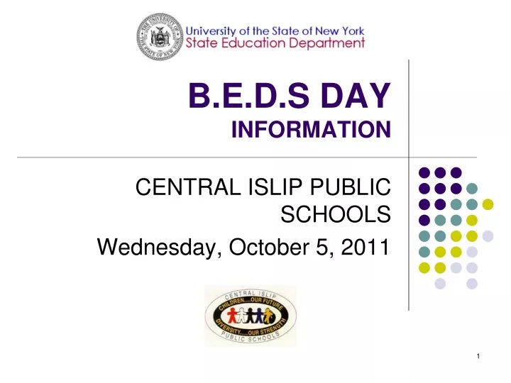 b e d s day information
