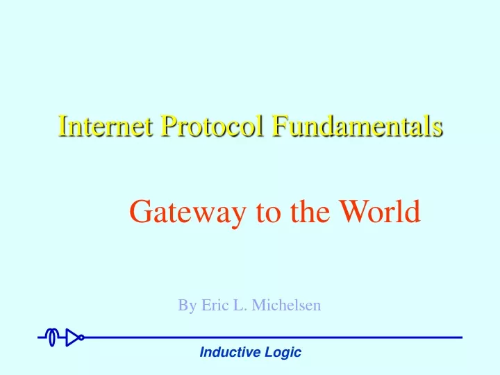 internet protocol fundamentals