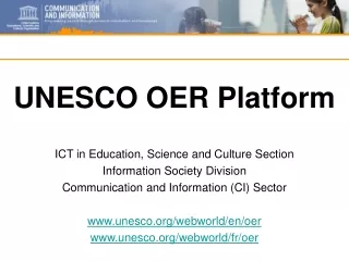 UNESCO OER Platform
