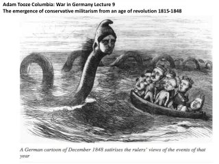 Adam Tooze Columbia: War in Germany Lecture 9