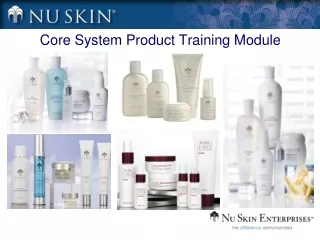 Core System Product Training Module