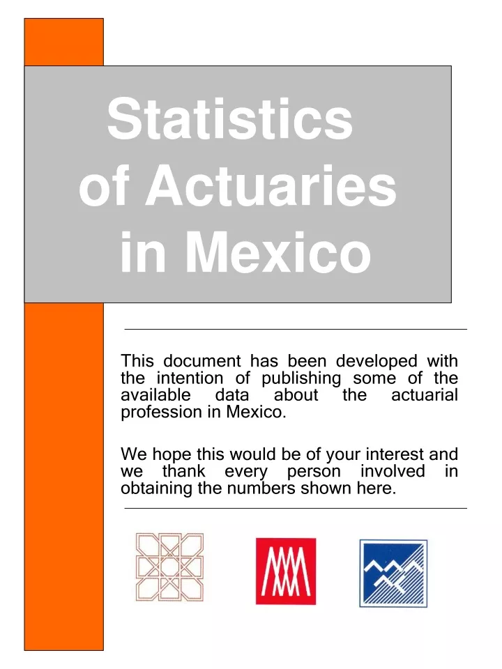 statistics of actuaries in mexico