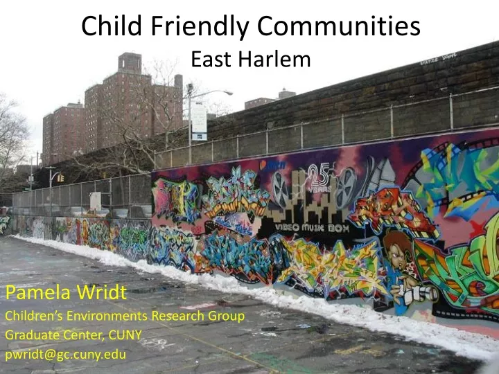 child friendly communities east harlem