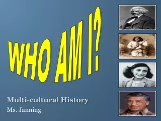 Multi-cultural History