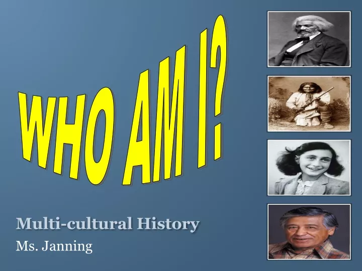 multi cultural history