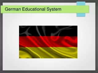 German Educational System