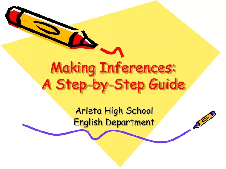 making inferences a step by step guide