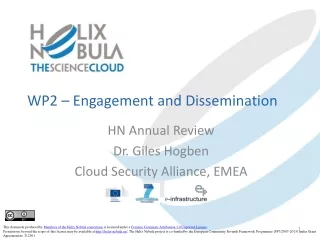 WP2 – Engagement and Dissemination