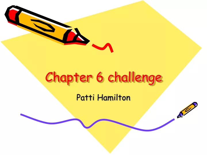 chapter 6 challenge