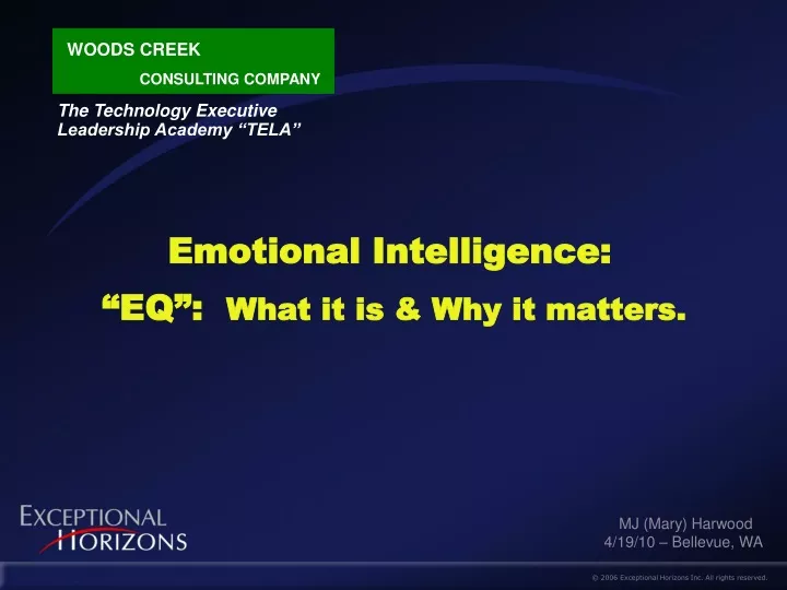 emotional intelligence eq what it is why it matters