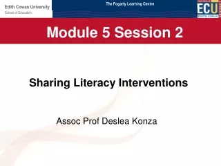 Sharing Literacy Interventions