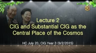 HC July 20, CIG Year 3 (9/2/2015)