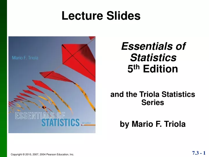 lecture slides