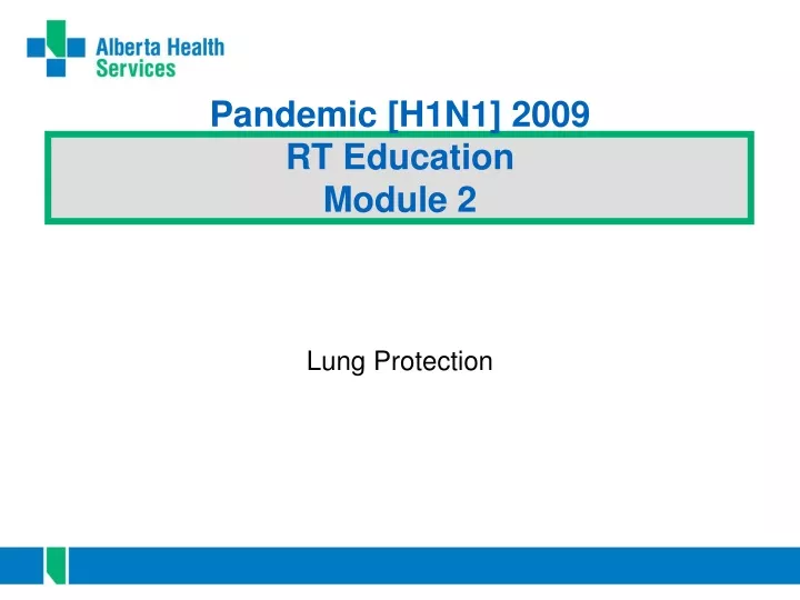 pandemic h1n1 2009 rt education module 2