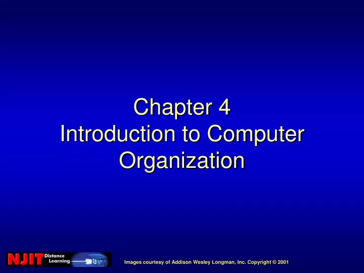 chapter 4 introduction to computer organization