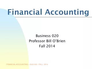 Financial Accounting