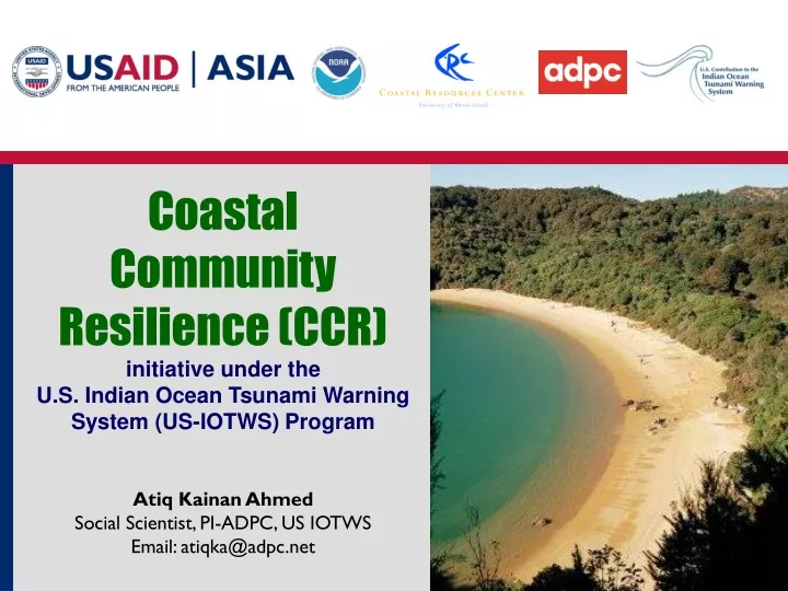 coastal community resilience ccr initiative under