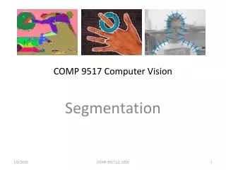 COMP 9517 Computer Vision