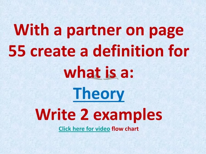 with a partner on page 55 create a definition